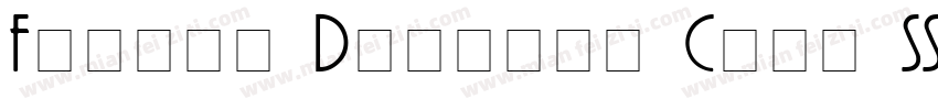 Fourth Display Caps SSi字体转换